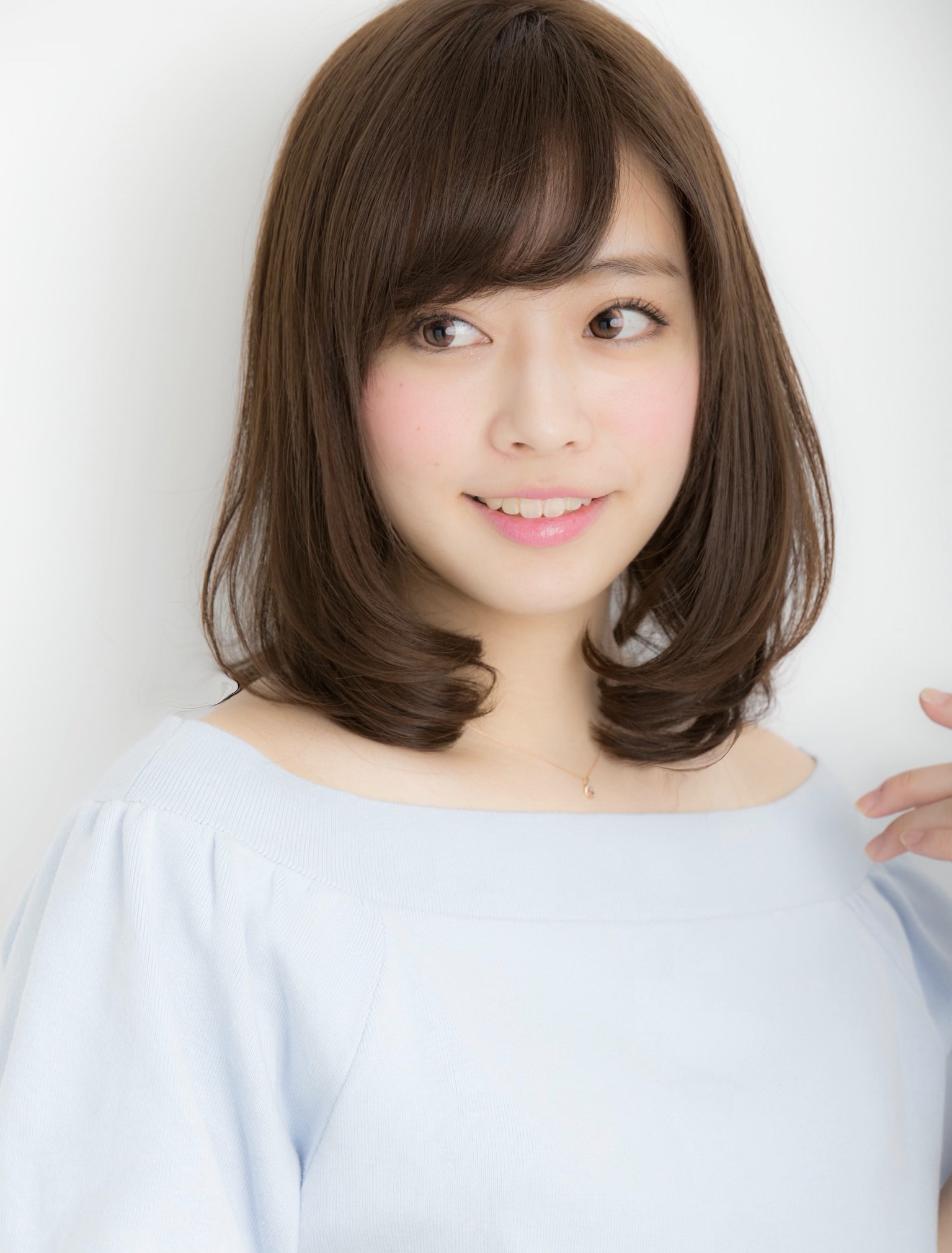 Euphoria 大人かわいい 王道ワンカールロブ 山村 ヘアスタイル 渋谷の美容室 美容院 Euphoria ユーフォリア Shibuya Grande